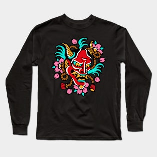 Hannya mask Long Sleeve T-Shirt